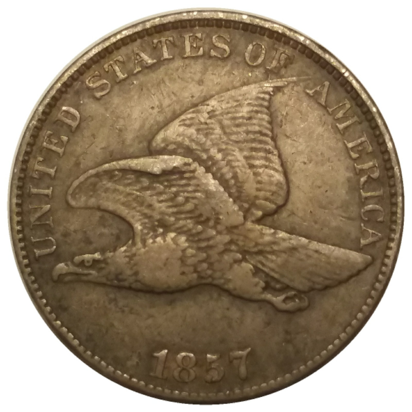 1857-1c-Flying-Eagle-Cent-#11